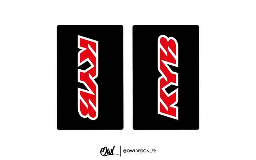 Stickers de Fourche KYB