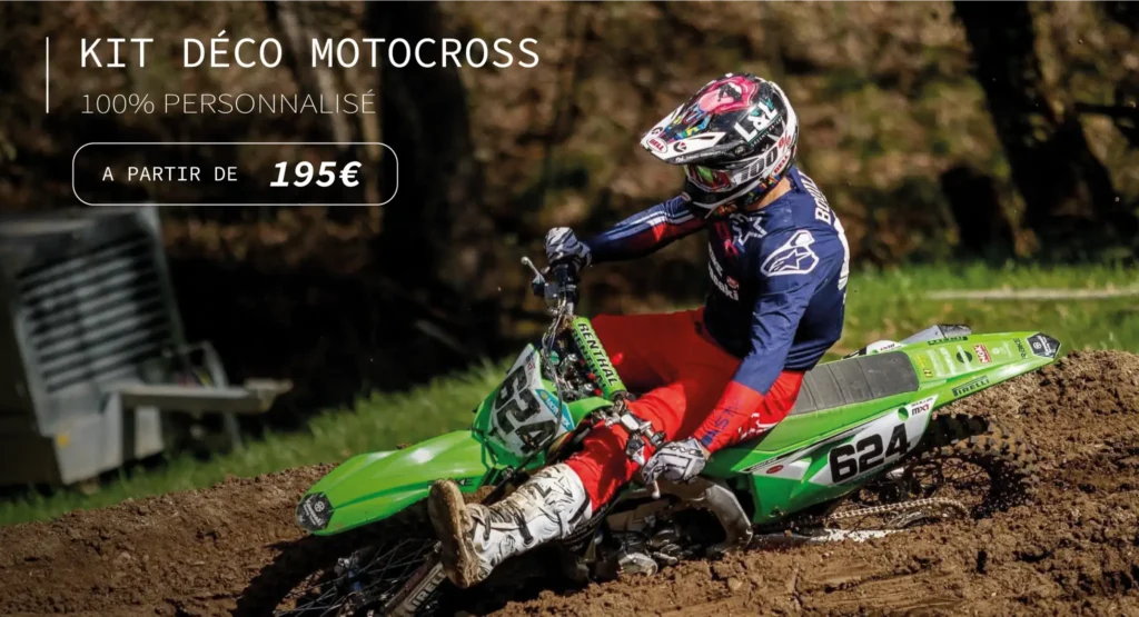 Kit déco motocross 100% perso