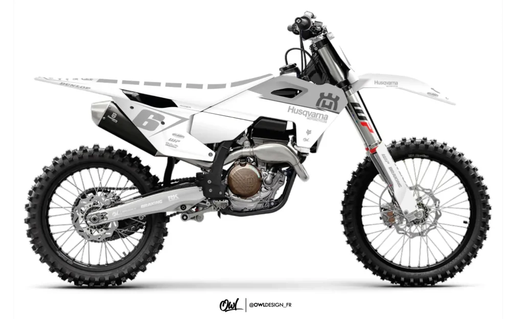 Kit Déco TC / FC Hills Blanc Gris