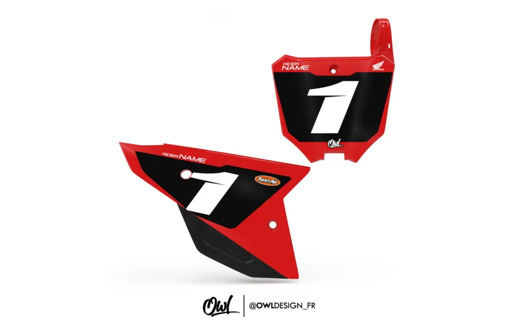 Kit Plaque Honda Crf