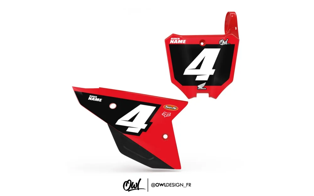Kit Plaque Honda Crf