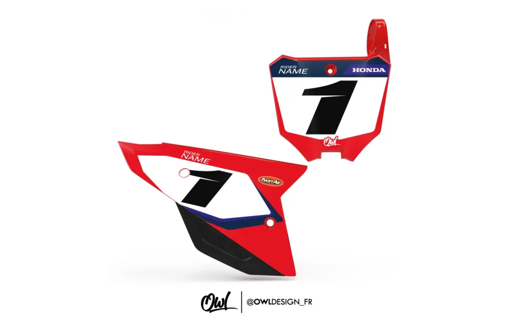 Kit Plaque Honda Crf