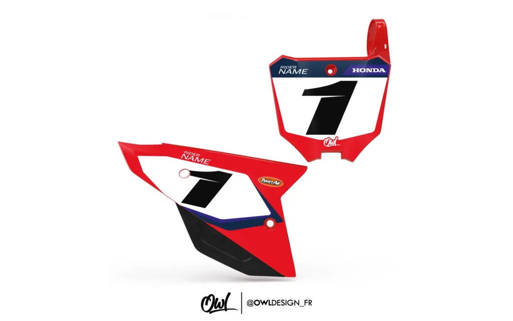 Kit Plaque Honda Crf