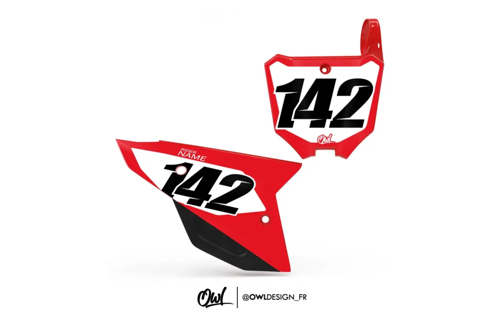 Kit Plaque Honda Crf