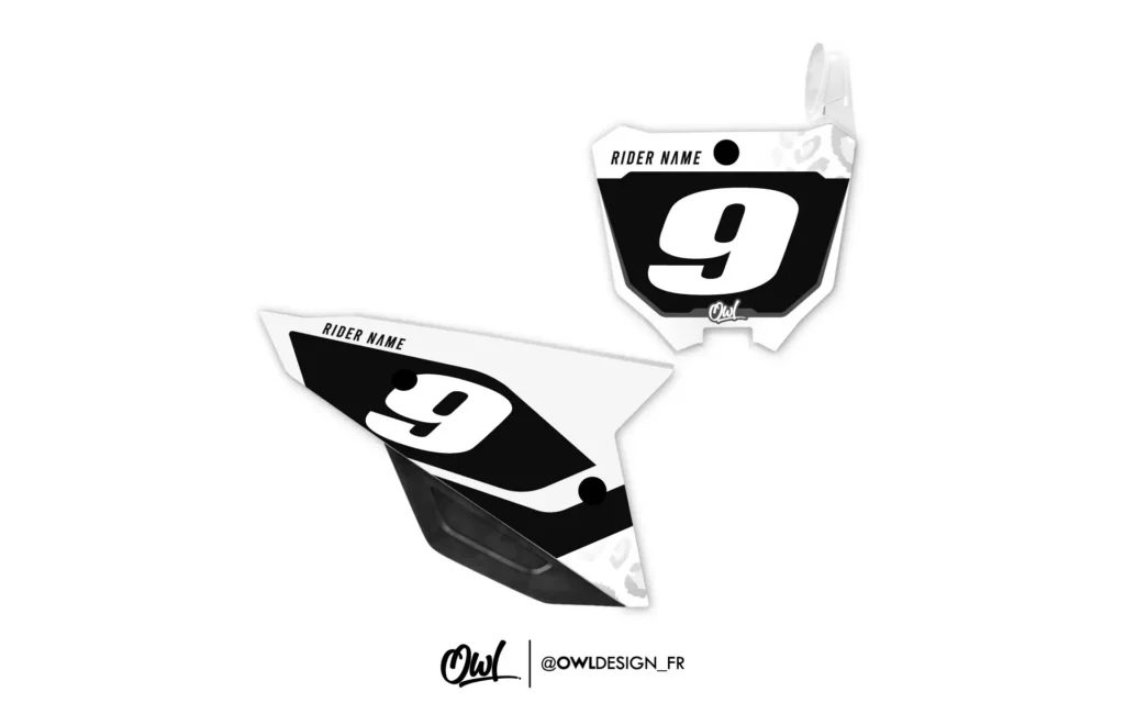 Kit Plaque Honda Crf