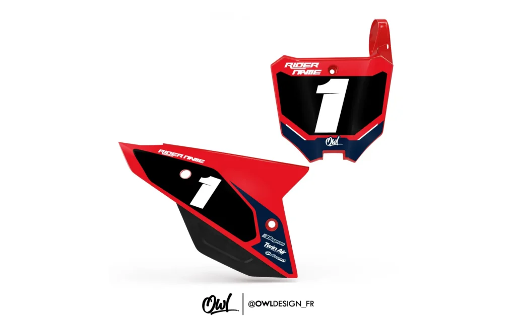 Kit Plaque Honda Crf