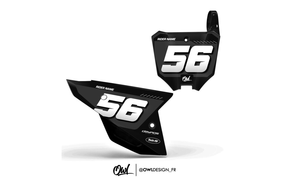 Kit Plaque Honda Crf