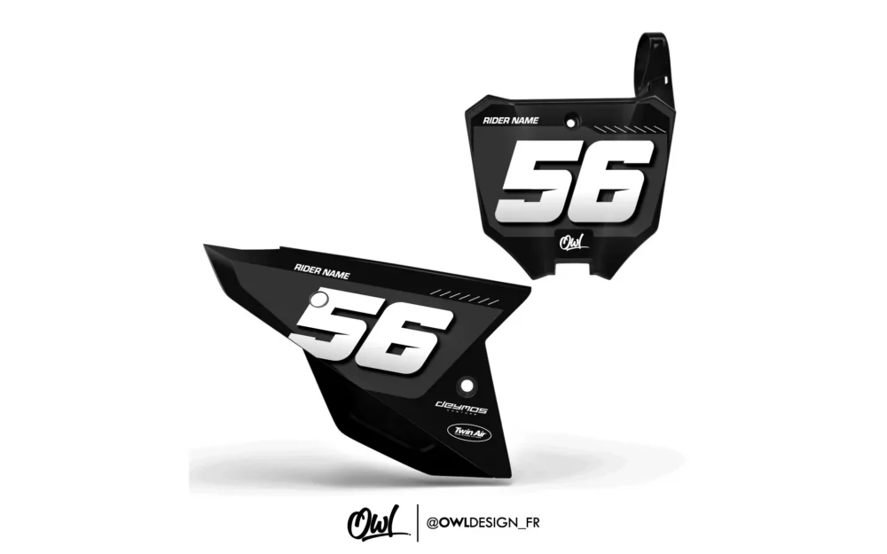 Kit Plaque Honda Crf