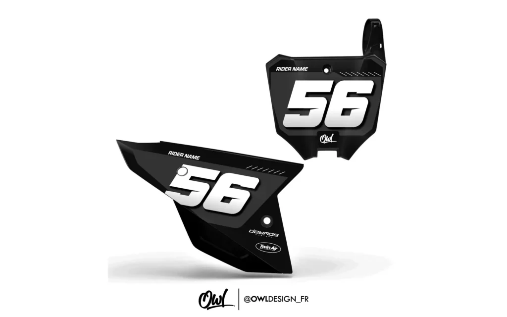 Kit Plaque Honda Crf