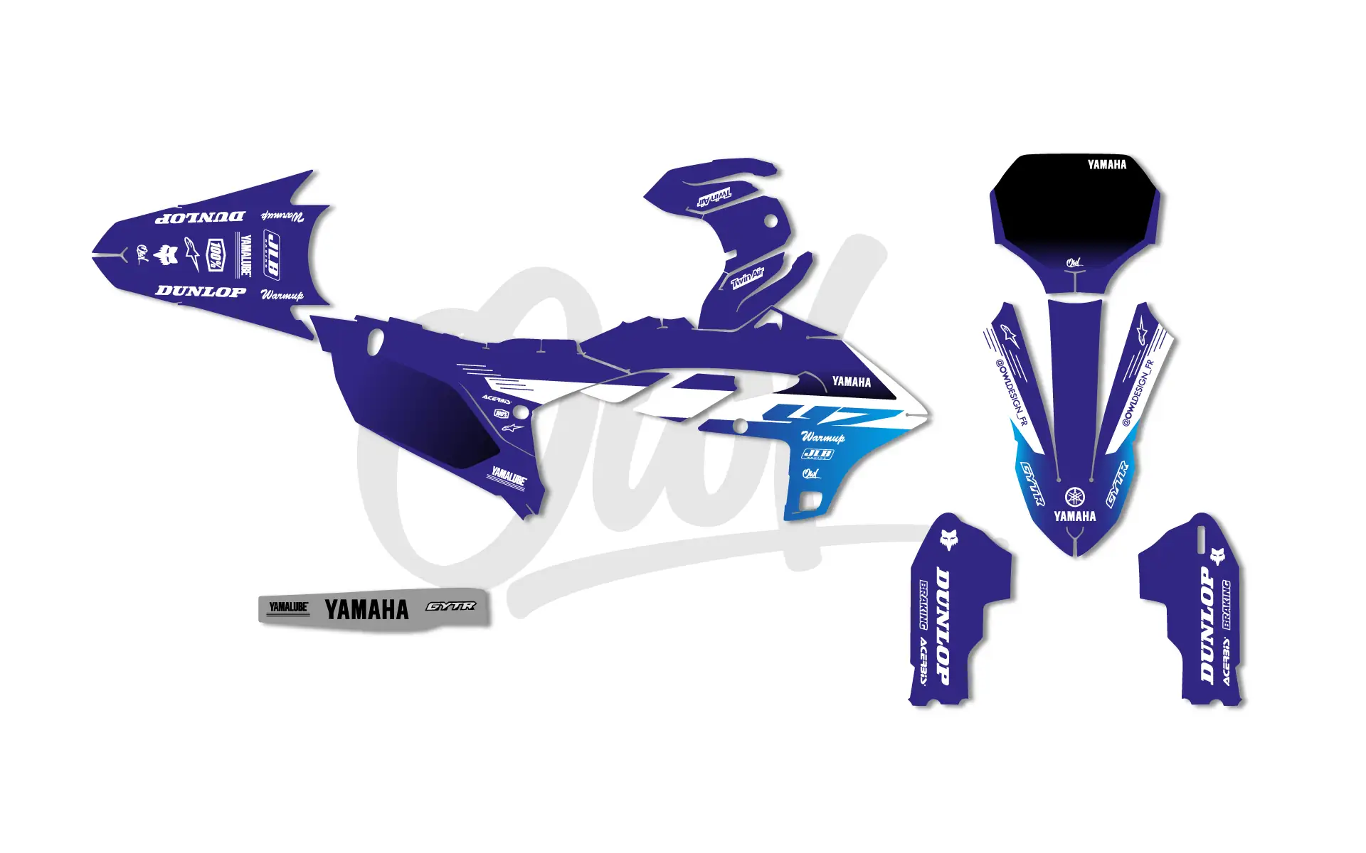 Kit Déco YZ / YZF Glitt