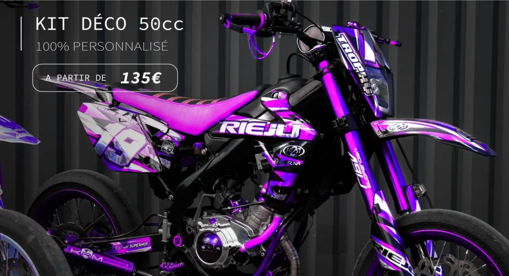 Kit Déco 50cc - kit deco pour 50cc - 100% perso
