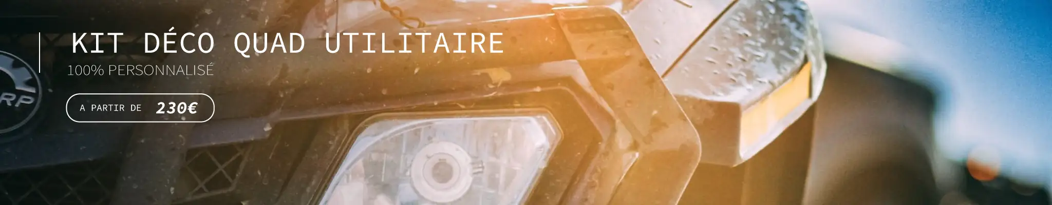 Quad Utilitaire 100% Perso