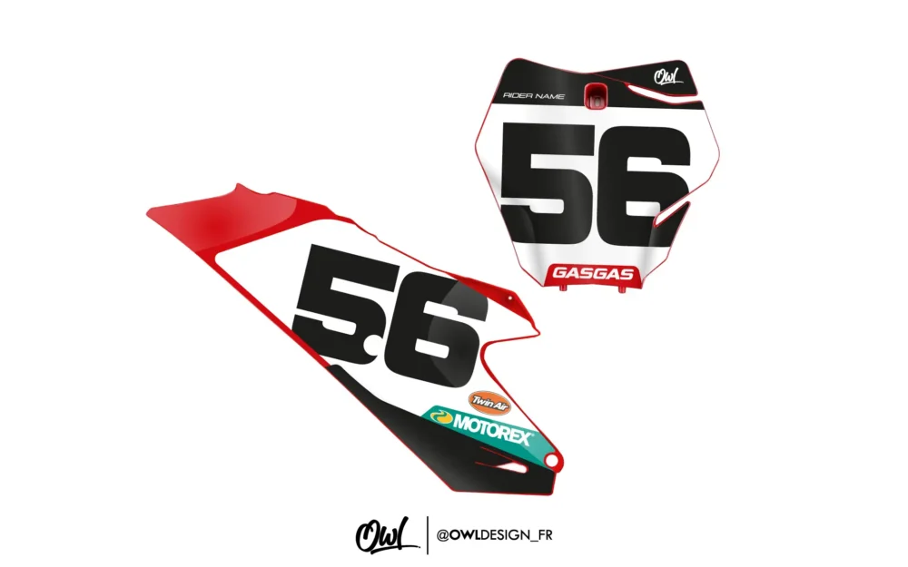 KIT PLAQUES - Gasgas