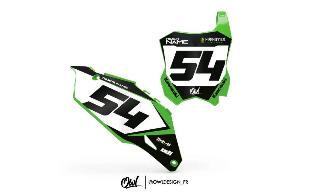 Kit Plaques Kawasaki