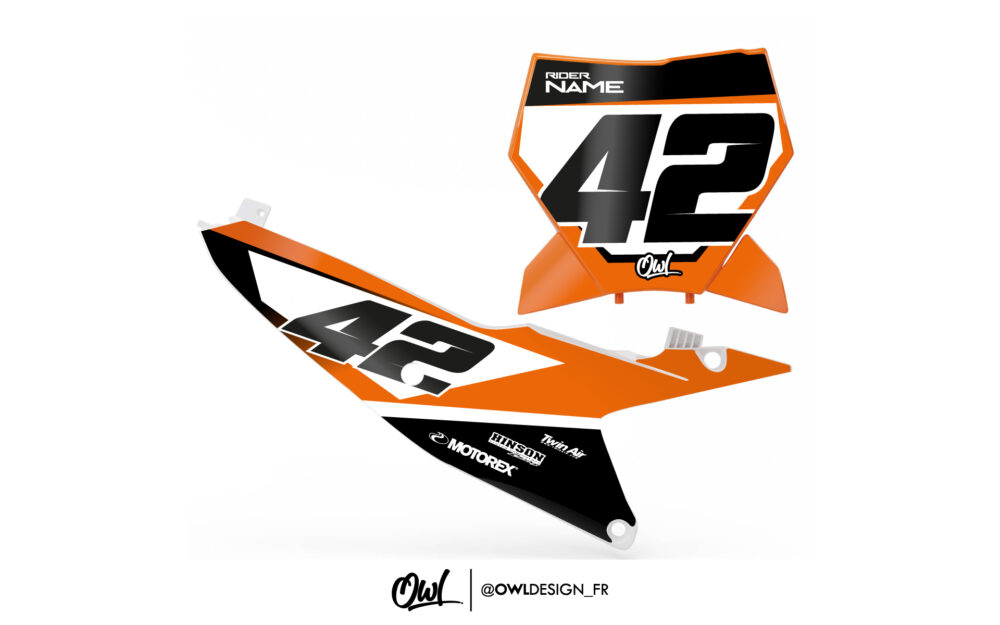 Kit Plaques KTM