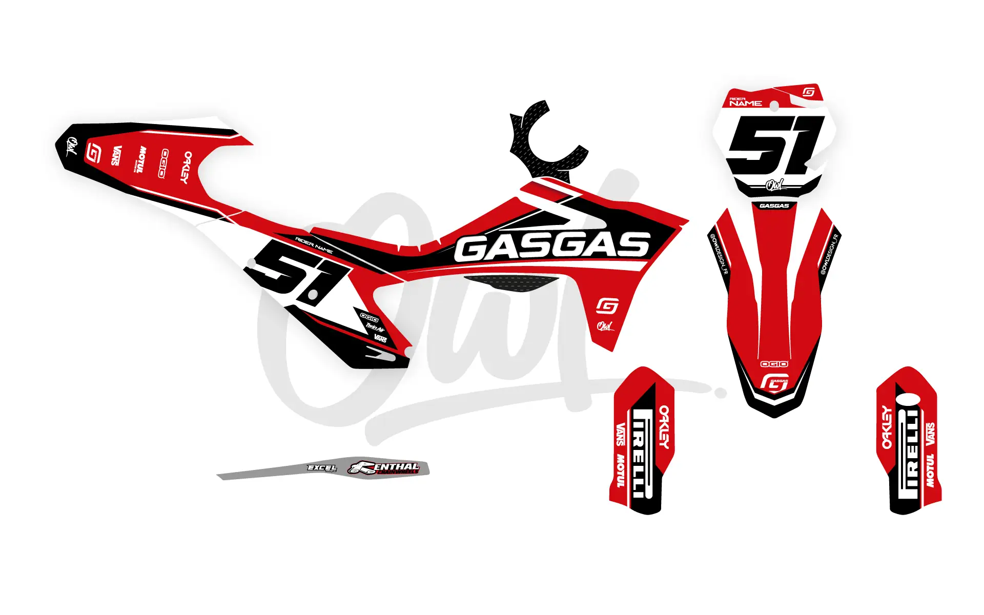 Kit Déco Aster Gasgas