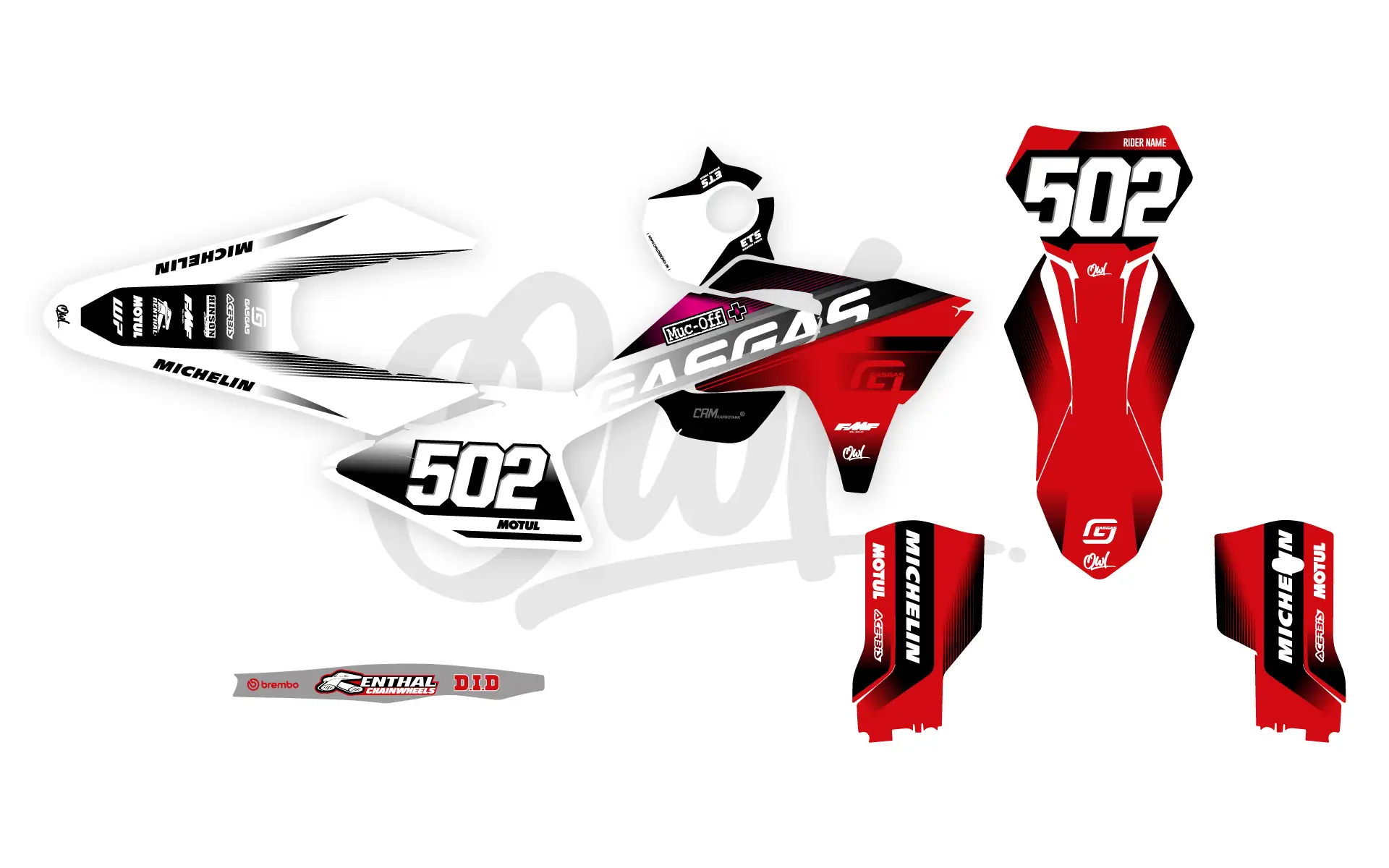 Kit Déco Muc Off Gasgas