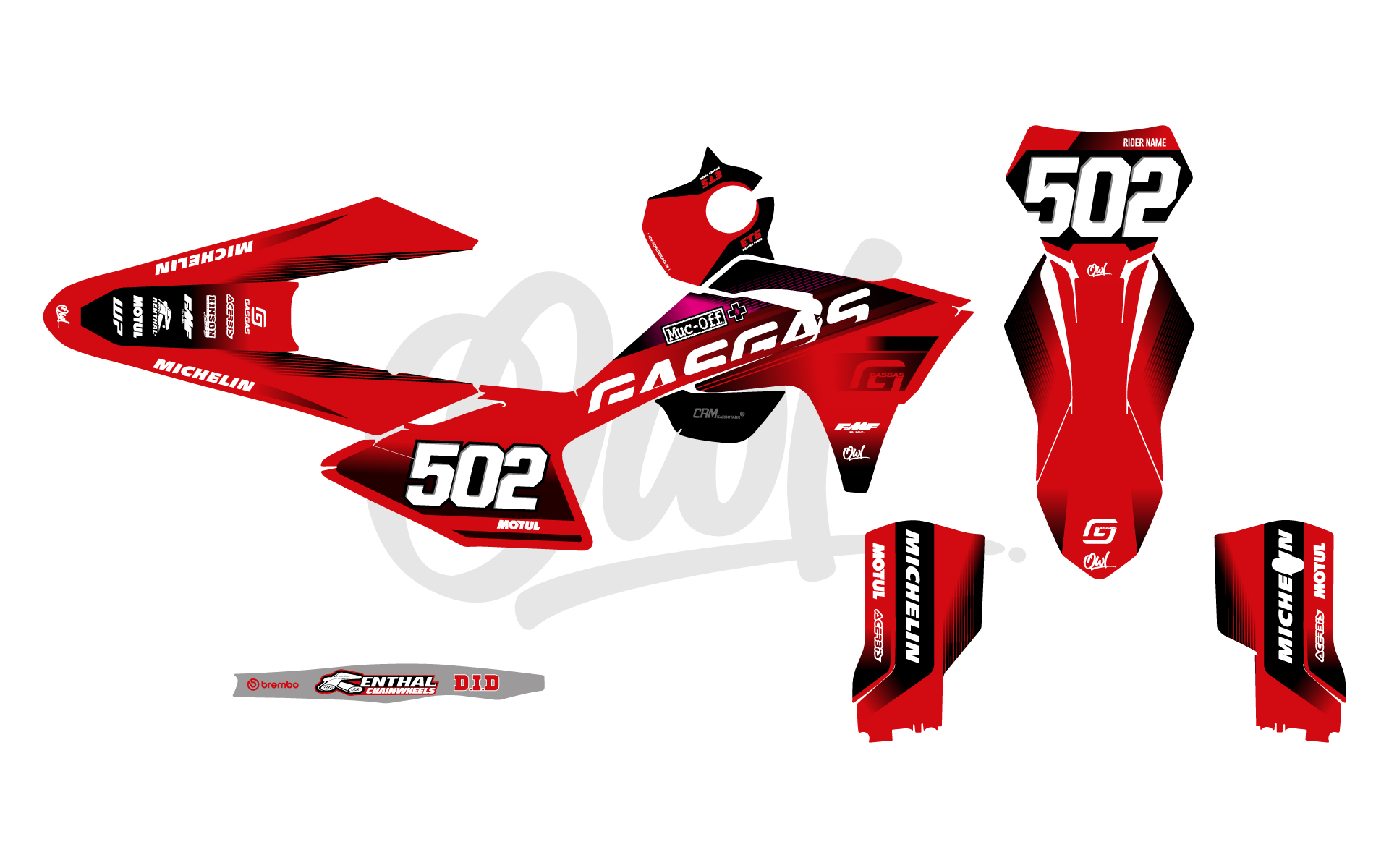 Kit Déco Muc Off Gasgas