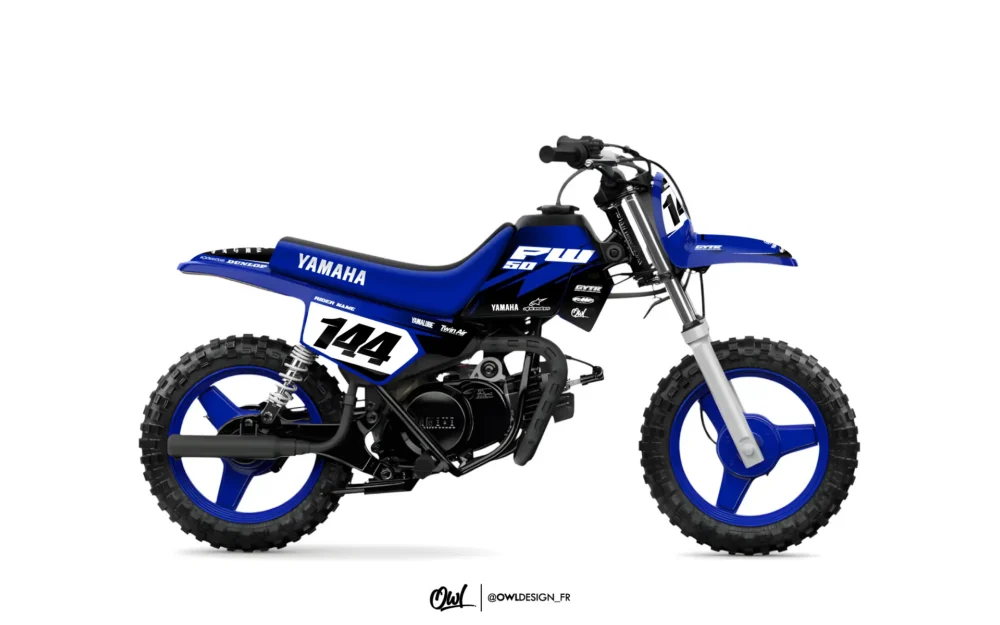 Kit Déco Yamaha PW 50 Proximity Bleu