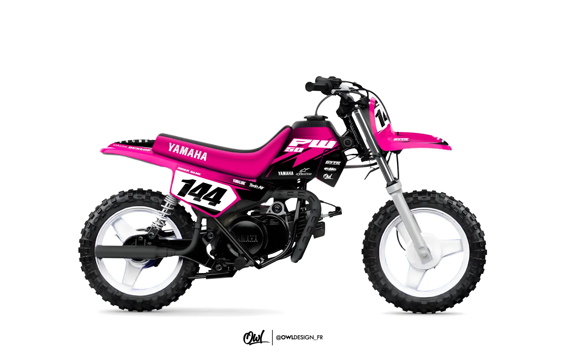 Kit Déco Yamaha PW 50 Proximity Rose