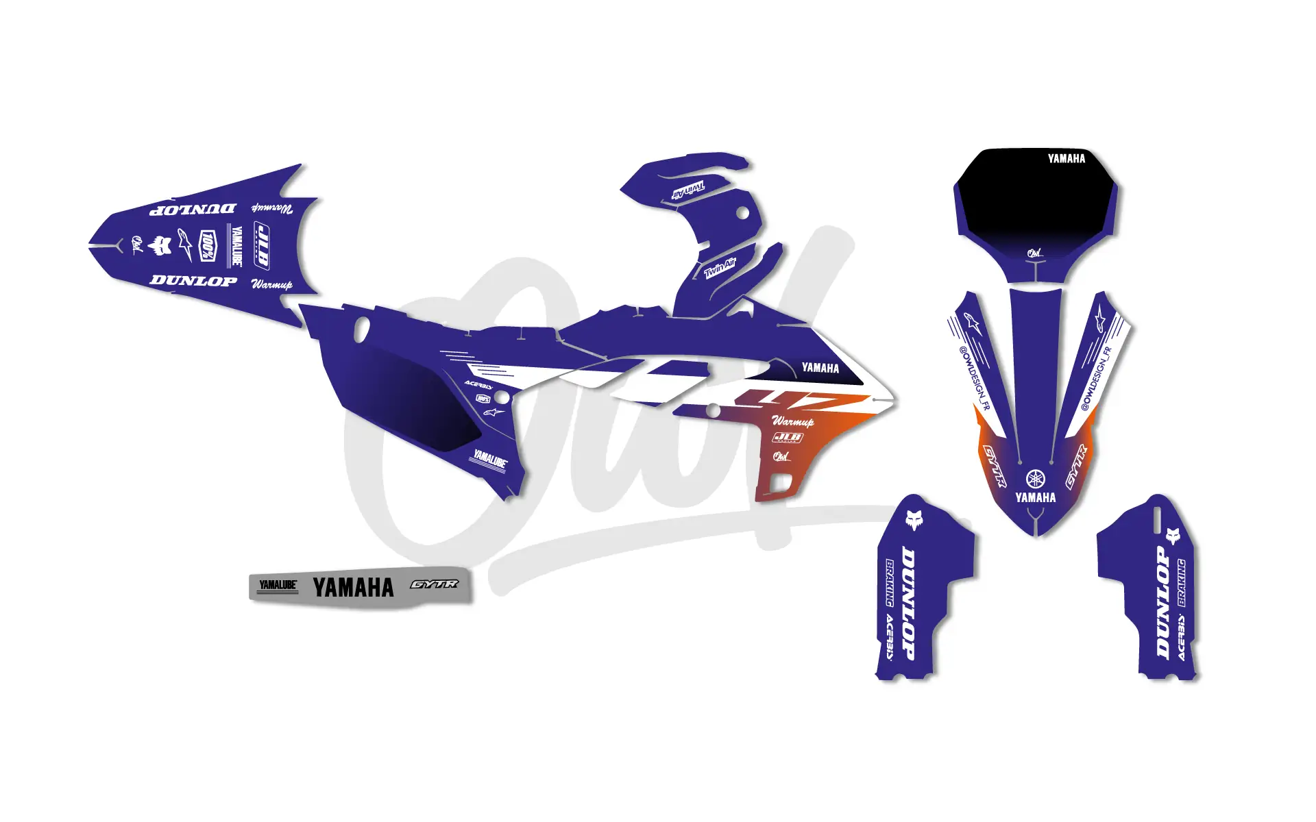 Kit Déco YZ / YZF Glitt