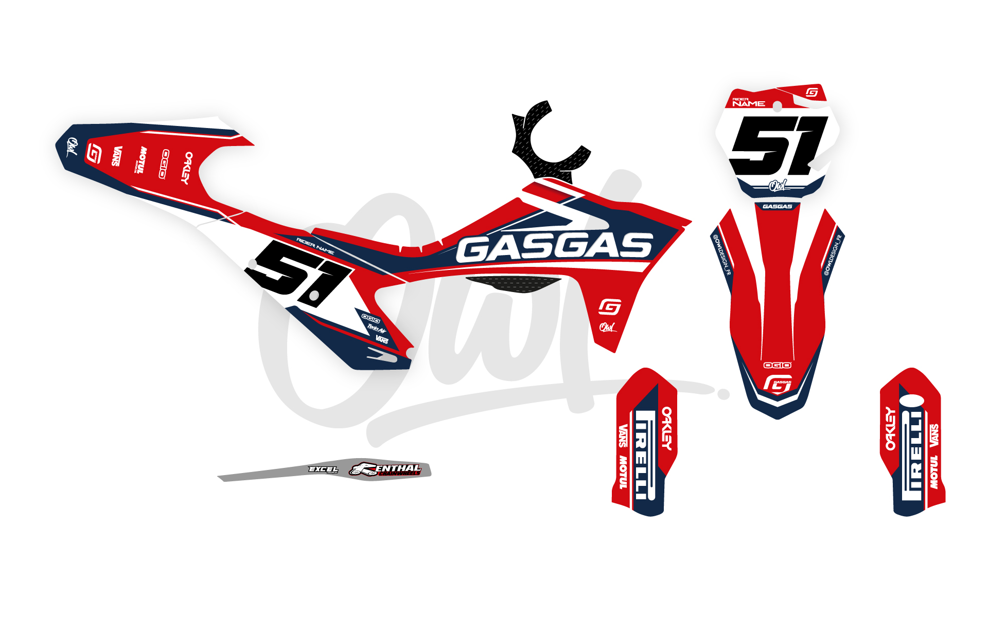 Kit Déco Aster Gasgas