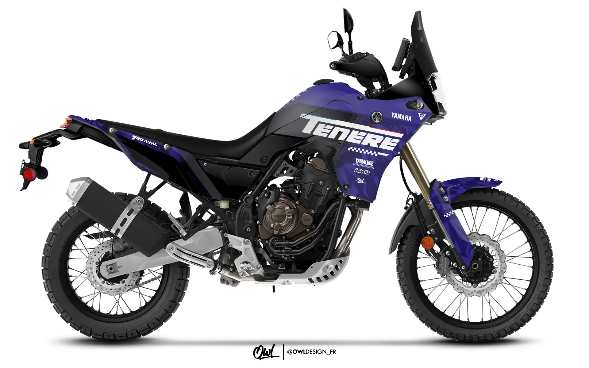 Kit Déco Tenere 700 Bleu