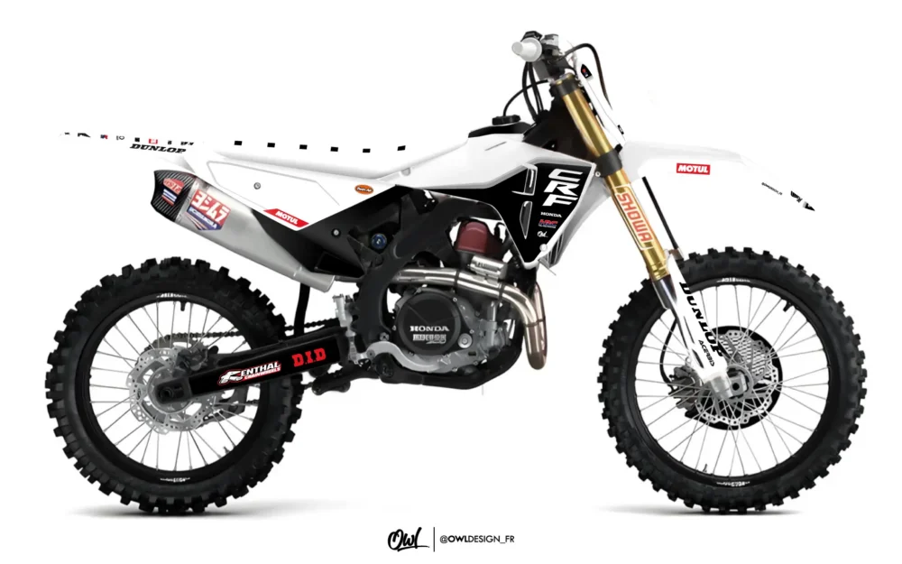 Kit Déco Honda CRF FADE Blanc