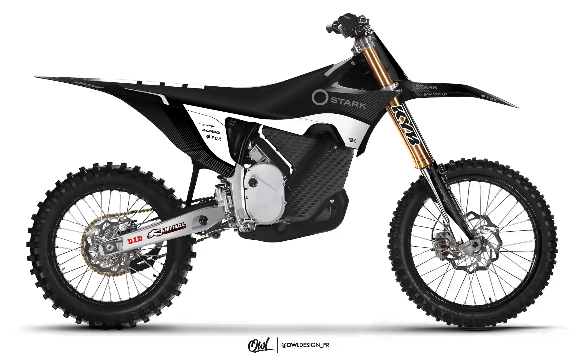 Kit Déco Stark Future - Stark Varg Line Blanc