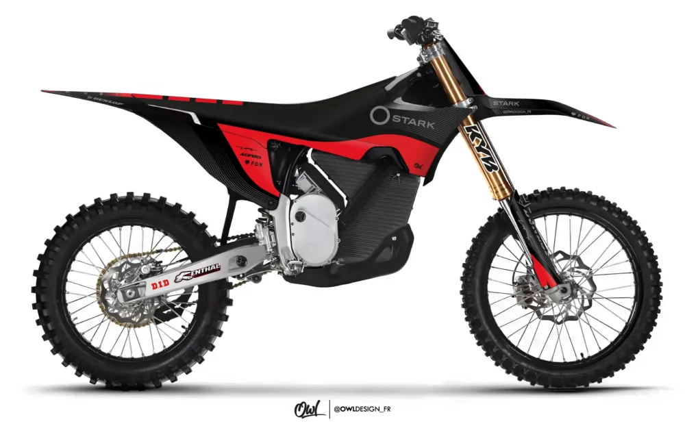 Kit Déco Stark Future - Stark Varg Line Rouge