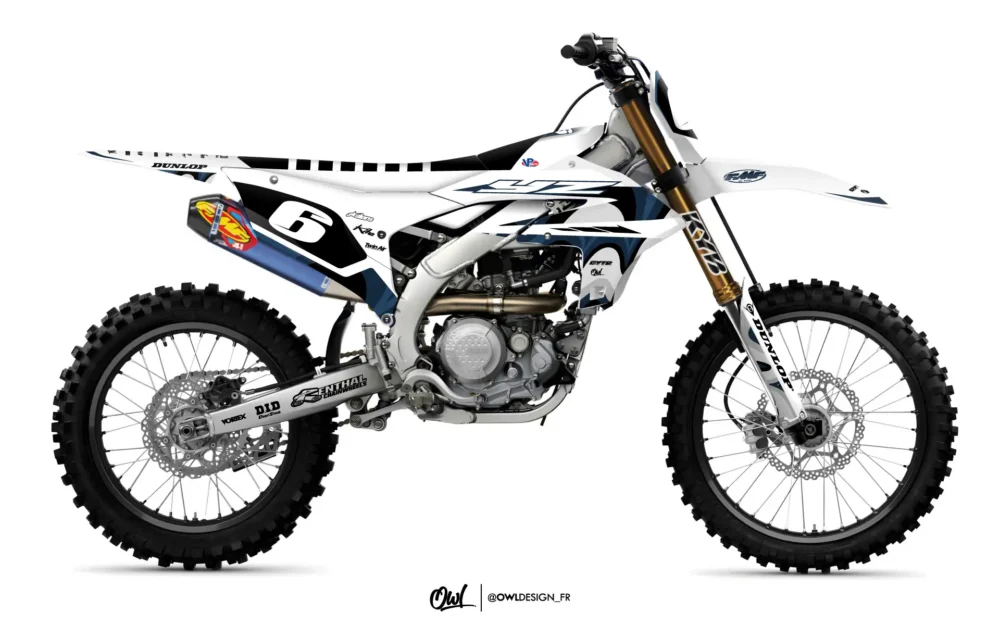 KIT DECO YAMAHA NEAT BLEU YZ - YZF