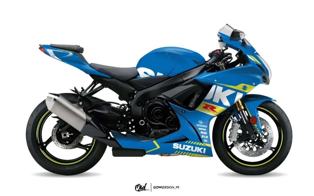 KIT DECO SUZUKI GSXR WONDER BLEU