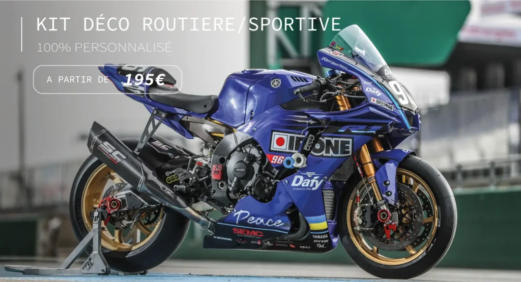 KIT DECO ROUTIERE ET SPORTIVE 100% PERSO