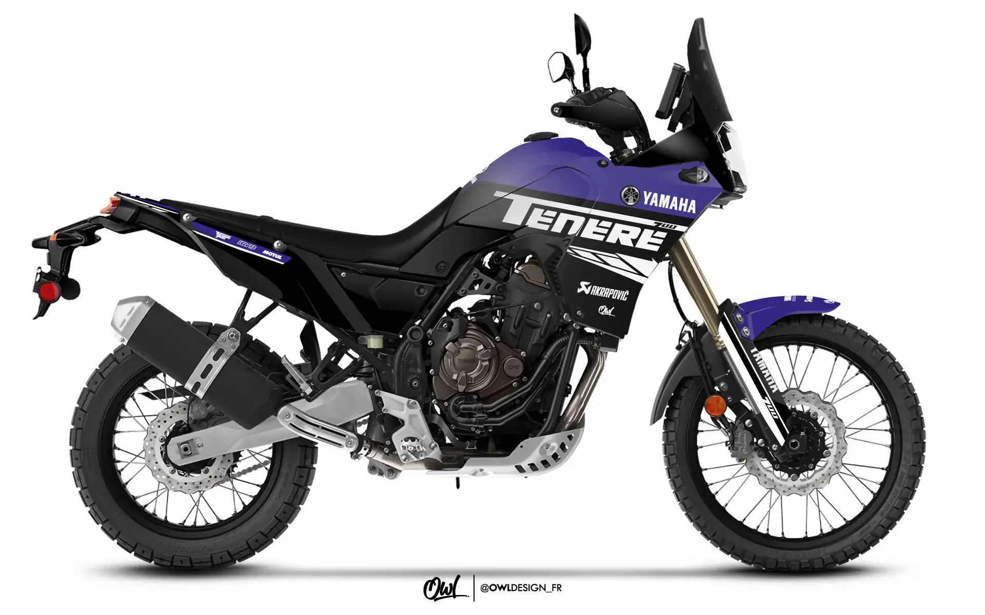 Kit Déco Ténéré 700 T7 Blanc