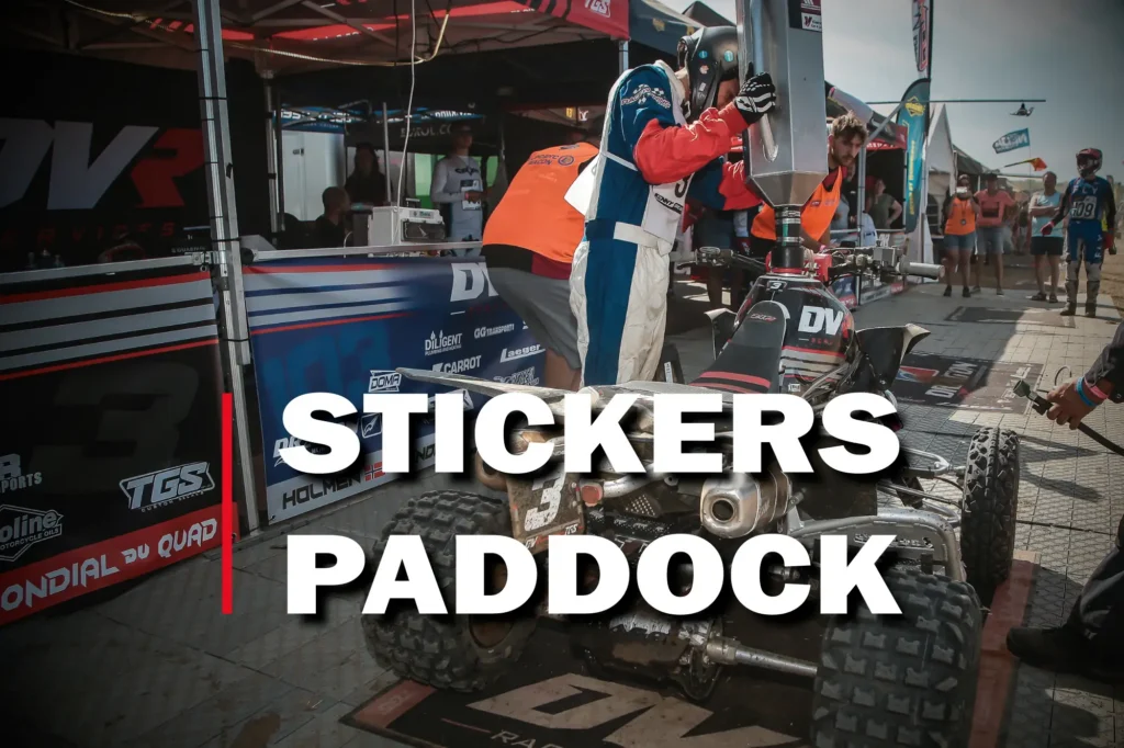 Stickers Accessoires Paddock