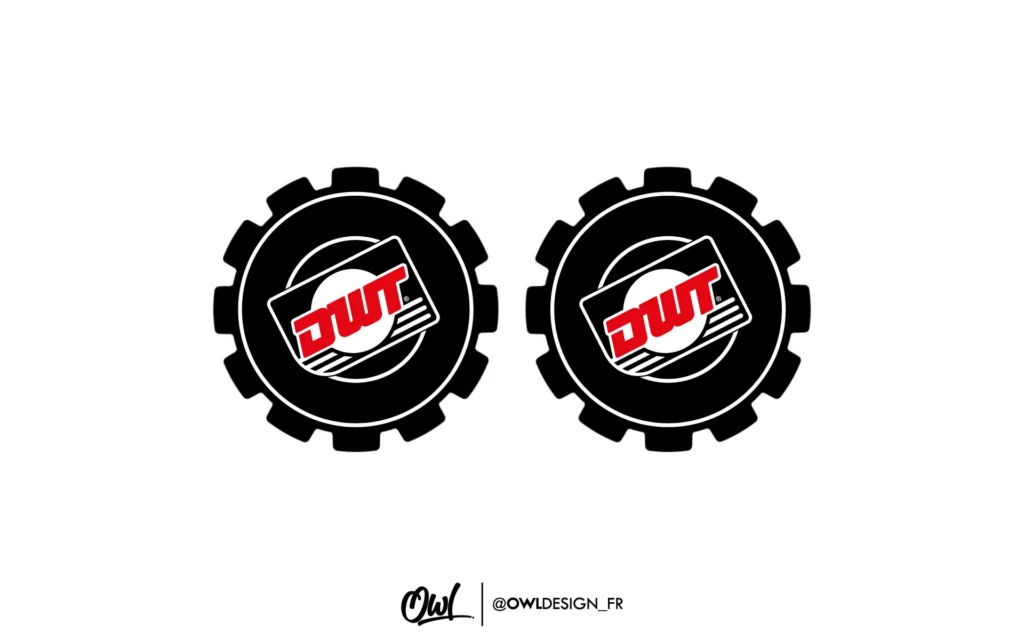 Stickers Bouchons de Roues DWT