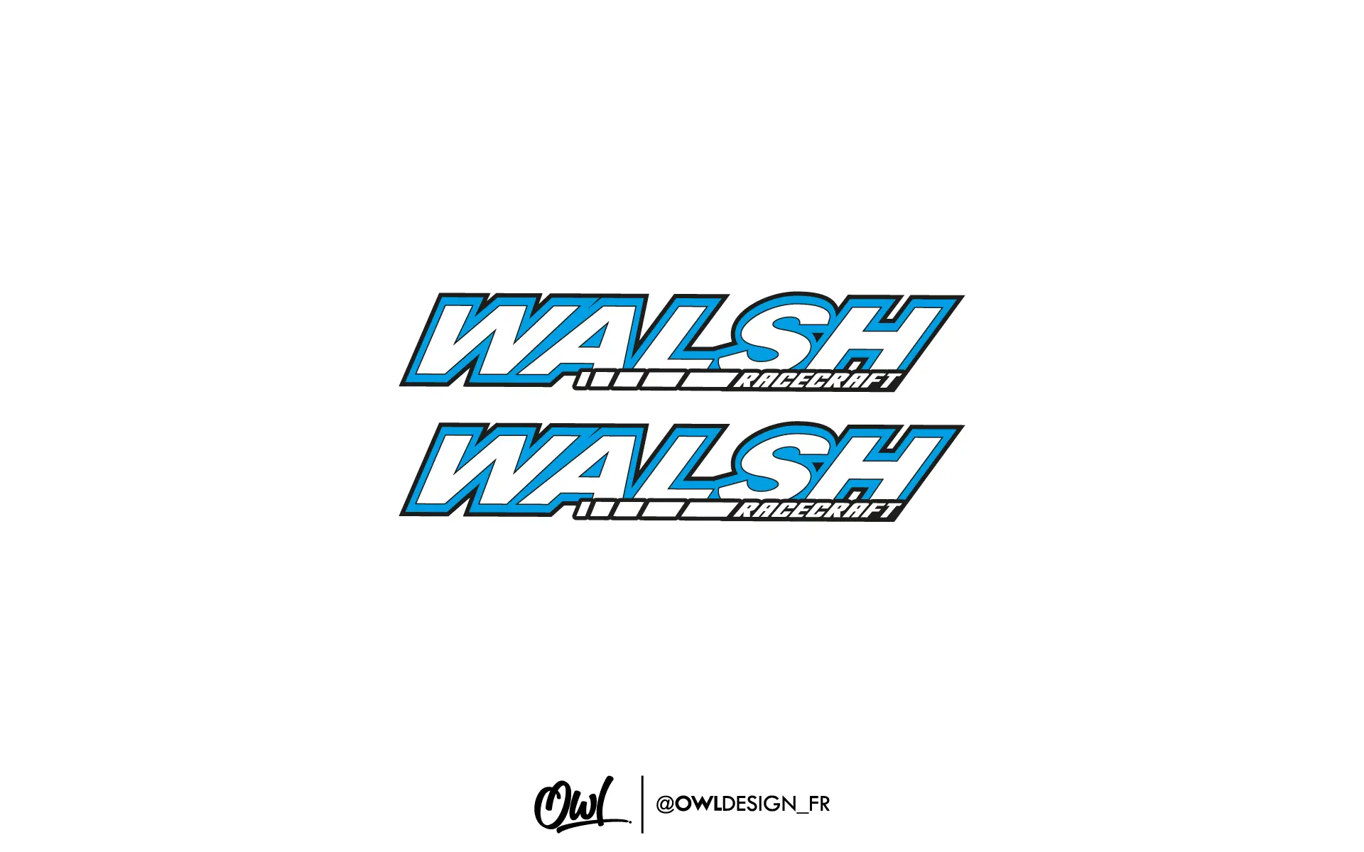 Stickers Walsh - Owl Design Motorsport